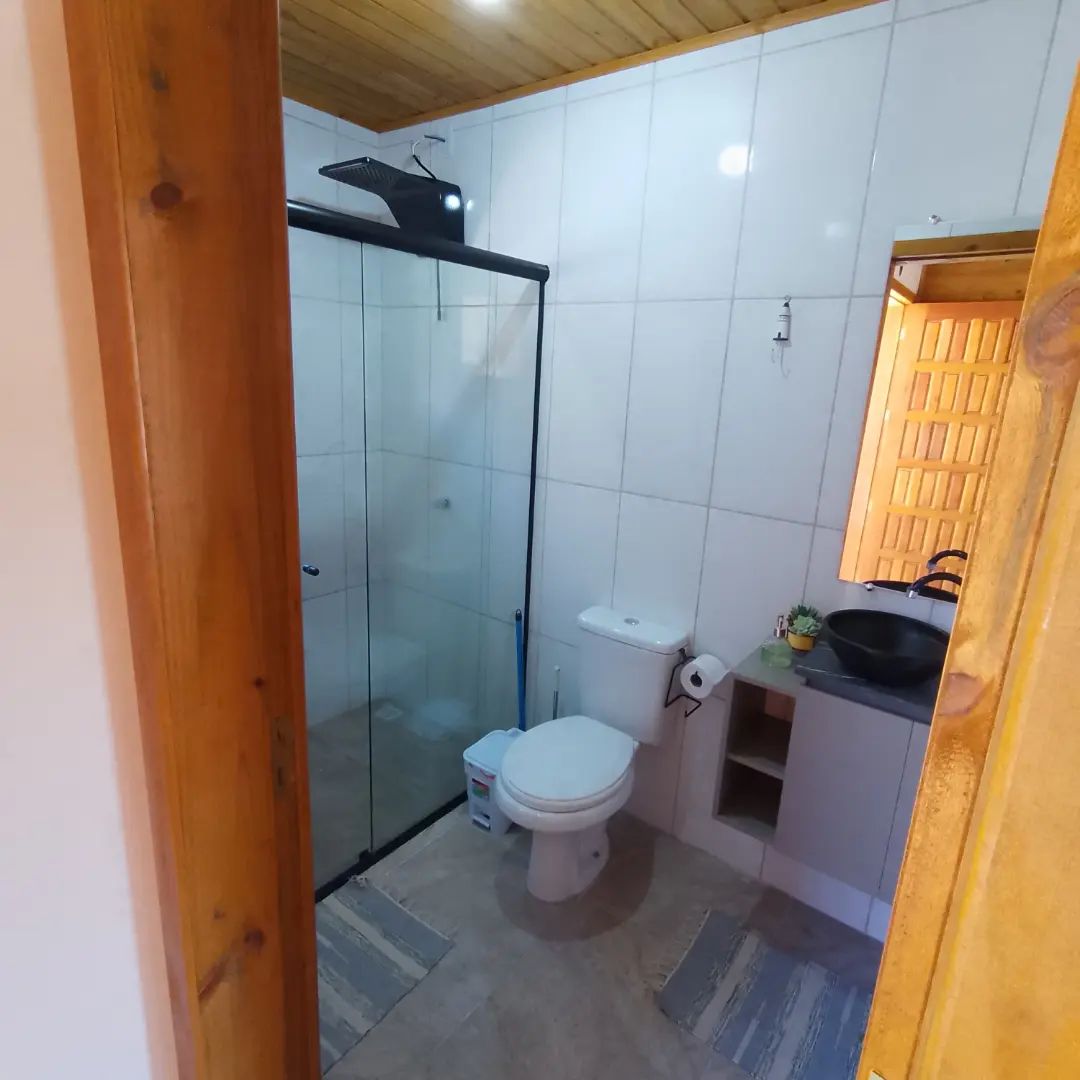 parte interna da cabana